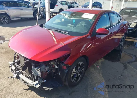 2022 Nissan Sentra Sv Xtronic Cvt из США, поврежденный, VIN 3N1AB8CVXNY321399